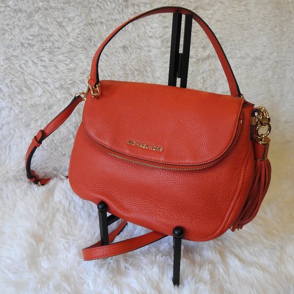 MICHAEL Michael Kors Handbags - Michael Kors Bedford Medium Tassle NWT Sienna